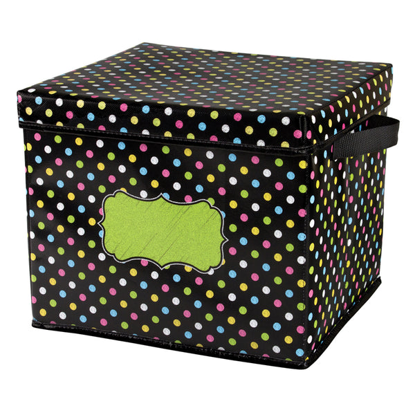 36598 CHALKBOARD BRIGHTS STORAGE BINS BOX 12X12.5X10.5 - Factory