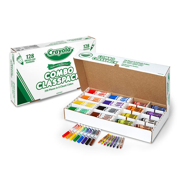  Crayola Crayon Classpack - 400ct (8 Assorted Colors